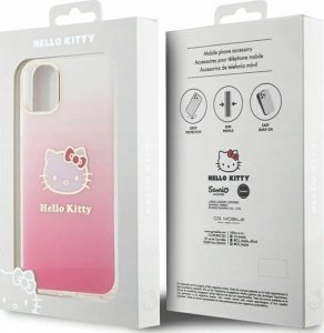Sourcing Hello Kitty HKHCN61HDGKEP iPhone 11 / Xr 6.1" pink/pink hardcase IML Gradient Electrop Kitty Head 10