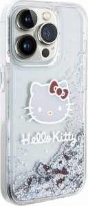 Sourcing Hello Kitty HKHCP13XLIKHET iPhone 13 Pro Max 6.7" silver/silver hardcase Liquid Glitter Charms Kitty Head 4