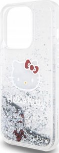 Sourcing Hello Kitty HKHCP13XLIKHET iPhone 13 Pro Max 6.7" silver/silver hardcase Liquid Glitter Charms Kitty Head 6