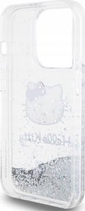 Sourcing Hello Kitty HKHCP13XLIKHET iPhone 13 Pro Max 6.7" silver/silver hardcase Liquid Glitter Charms Kitty Head 7