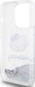 Sourcing Hello Kitty HKHCP13LLIKHET iPhone 13 Pro / 13 6.1" silver/silver hardcase Liquid Glitter Charms Kitty Head 7