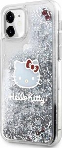 Sourcing Hello Kitty HKHCN61LIKHET iPhone 11 / Xr 6.1" silver/silver hardcase Liquid Glitter Charms Kitty Head 3