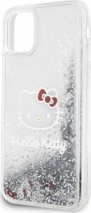 Sourcing Hello Kitty HKHCN61LIKHET iPhone 11 / Xr 6.1" silver/silver hardcase Liquid Glitter Charms Kitty Head 6