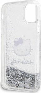 Sourcing Hello Kitty HKHCN61LIKHET iPhone 11 / Xr 6.1" silver/silver hardcase Liquid Glitter Charms Kitty Head 7