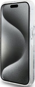 Sourcing Hello Kitty HKHCP14XLIKHET iPhone 14 Pro Max 6.7" silver/silver hardcase Liquid Glitter Charms Kitty Head 5