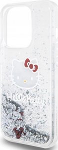 Sourcing Hello Kitty HKHCP14XLIKHET iPhone 14 Pro Max 6.7" silver/silver hardcase Liquid Glitter Charms Kitty Head 6
