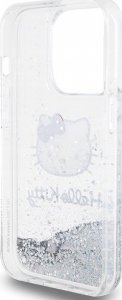 Sourcing Hello Kitty HKHCP14XLIKHET iPhone 14 Pro Max 6.7" silver/silver hardcase Liquid Glitter Charms Kitty Head 7