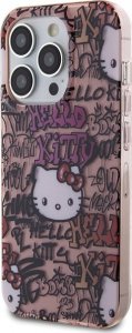 Sourcing Hello Kitty HKHCP14LHDGPTP iPhone 14 Pro 6.1" pink/pink hardcase IML Tags Graffiti 2