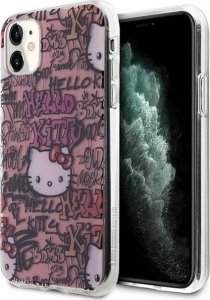 Sourcing Hello Kitty HKHCN61HDGPTP iPhone 11 / Xr 6.1" pink/pink hardcase IML Tags Graffiti 2