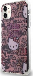 Sourcing Hello Kitty HKHCN61HDGPTP iPhone 11 / Xr 6.1" pink/pink hardcase IML Tags Graffiti 3