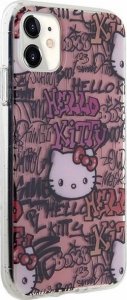 Sourcing Hello Kitty HKHCN61HDGPTP iPhone 11 / Xr 6.1" pink/pink hardcase IML Tags Graffiti 5