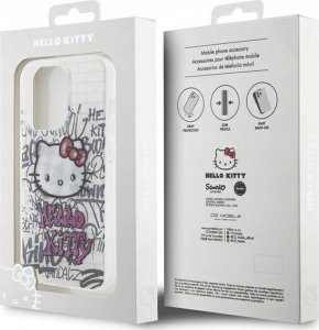 Sourcing Hello Kitty HKHCP14XHDGPHT iPhone 14 Pro Max 6.7" white/white hardcase IML Kitty On Bricks Graffiti 8