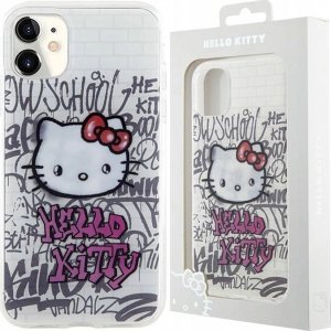 Sourcing Hello Kitty HKHCN61HDGPHT iPhone 11 / Xr 6.1" white/white hardcase IML Kitty On Bricks Graffiti 2