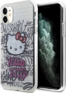 Sourcing Hello Kitty HKHCN61HDGPHT iPhone 11 / Xr 6.1" white/white hardcase IML Kitty On Bricks Graffiti 3
