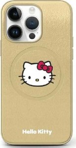 Sourcing Hello Kitty HKHMP14LPGHCKD iPhone 14 Pro 6.1" gold/gold hardcase Leather Kitty Head MagSafe 1