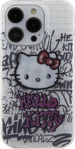 Sourcing Hello Kitty HKHCP15XHDGPHT iPhone 15 Pro Max 6.7" white/white hardcase IML Kitty On Bricks Graffiti 3