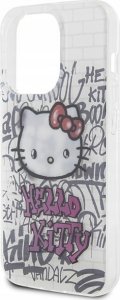 Sourcing Hello Kitty HKHCP15XHDGPHT iPhone 15 Pro Max 6.7" white/white hardcase IML Kitty On Bricks Graffiti 6