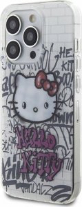 Sourcing Hello Kitty HKHCP15LHDGPHT iPhone 15 Pro 6.1" white/white hardcase IML Kitty On Bricks Graffiti 3
