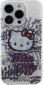 Sourcing Hello Kitty HKHCP15LHDGPHT iPhone 15 Pro 6.1" white/white hardcase IML Kitty On Bricks Graffiti 4
