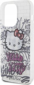 Sourcing Hello Kitty HKHCP15LHDGPHT iPhone 15 Pro 6.1" white/white hardcase IML Kitty On Bricks Graffiti 6