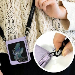 Sourcing Araree case Canvas Diary Sam Z Flip5 F731 purple/purple AR10-01778C 4