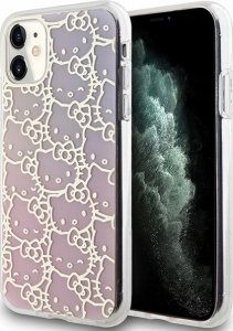 Sourcing Hello Kitty HKHCN61HCHPEP iPhone 11 / Xr 6.1" pink/pink hardcase IML Gradient Electrop Crowded Kitty Head 2