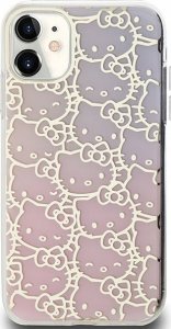 Sourcing Hello Kitty HKHCN61HCHPEP iPhone 11 / Xr 6.1" pink/pink hardcase IML Gradient Electrop Crowded Kitty Head 4