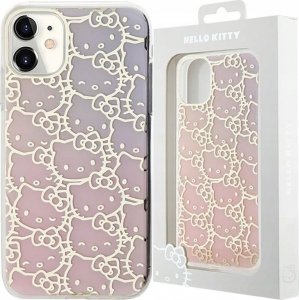 Sourcing Hello Kitty HKHCN61HCHPEP iPhone 11 / Xr 6.1" pink/pink hardcase IML Gradient Electrop Crowded Kitty Head 10