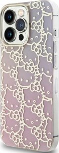 Sourcing Hello Kitty HKHCP14XHCHPEP iPhone 14 Pro Max 6.7" pink/pink hardcase IML Gradient Electrop Crowded Kitty Head 3