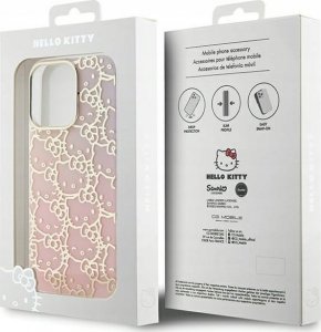 Sourcing Hello Kitty HKHCP14XHCHPEP iPhone 14 Pro Max 6.7" pink/pink hardcase IML Gradient Electrop Crowded Kitty Head 8