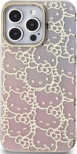 Sourcing Hello Kitty HKHCP14LHCHPEP iPhone 14 Pro 6.1" pink/pink hardcase IML Gradient Electrop Crowded Kitty Head 4