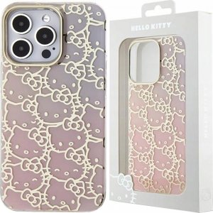 Sourcing Hello Kitty HKHCP14LHCHPEP iPhone 14 Pro 6.1" pink/pink hardcase IML Gradient Electrop Crowded Kitty Head 5