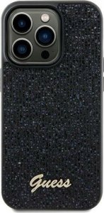 Guess Guess GUHCP12MPMSDGSK iPhone 12/12 Pro 6.1" black/black hardcase Disco Metal Script 1