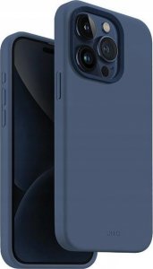 Uniq UNIQ Lino Hue iPhone 15 Pro 6.1" case Magclick Charging navy blue/navy blue 1