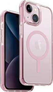 Uniq UNIQ Combat iPhone 15 / 14 / 13 6.1" case Maglick Charging pink/baby pink 1