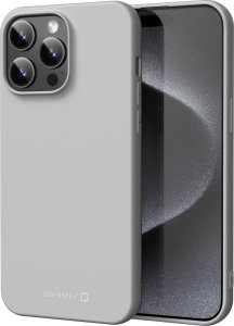 Swissten Soft Joy Case for IPhone 14 Stone Grey 1