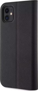 Karl Lagerfeld Karl Lagerfeld PU Saffiano Karl and Choupette NFT Book Case for iPhone 11 Juodas 1