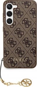 Guess Oryginalne Etui GUESS Hardcase GUHCS24SGF4GBR do Samsung S24 (4G Charm / brązowy) 1