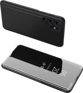 Hurtel Etui Clear View Case do Samsung S24 Ultra z klapką - czarne 1