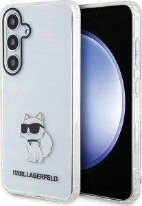 Karl Lagerfeld Oryginalne Etui KARL LAGERFELD Hardcase KLHCS24SHNCHTCT do SAMSUNG S24 (IML NFT CHOUPETTE) transparentny 1