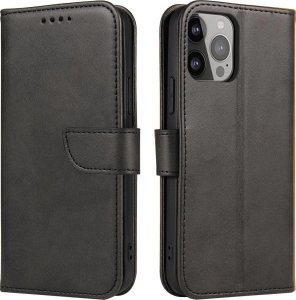 Hurtel Etui Magnet Case do Huawei Nova 11 SE z klapką i portfelem - czarne 1