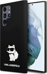 Karl Lagerfeld Karl Lagerfeld KLHCS24LSNCHBCK S24 Ultra S928 hardcase czarny/black Silicone Choupette 1