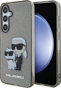 Karl Lagerfeld Karl Lagerfeld KLHCS24SHNKCTGK S24 S921 czarny/black hardcase Glitter Karl&Choupette 1