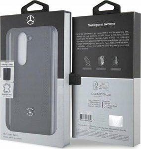 Mercedes Mercedes MEHCZFD5ARMBK Z Fold5 F946 czarny/black hardcase Leather Urban 6