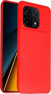 Beline Beline Etui Candy Xiaomi Poco X6 Pro czerwony/red 1