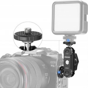 Ulanzi Ramię Uchwyt Mocowanie Magic Arm 9cm 2x Gwint 1/4'' Video VLOG ULANZI / R102 9