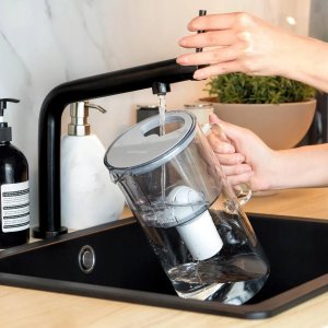 Dzbanek filtrujący Wessper D2 Borosilicate szary 5