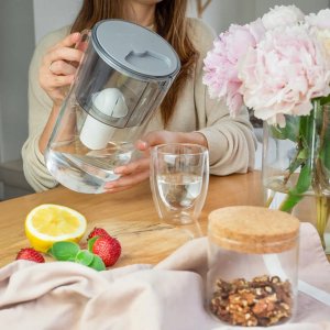 Dzbanek filtrujący Wessper D2 Borosilicate szary 6