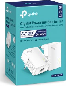 Adapter powerline TP-Link TP-Link TL-PA717 KIT AV1000 Gigabit Powerline Starter Kit 4