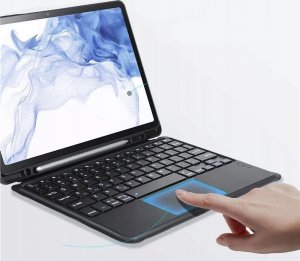 Etui na tablet Dux Ducis DUX DUCIS etui DK składane z klawiaturą bezprzewodową do SAMSUNG Tab S8 (X700/X706)/S7 (T870/T875/T876B) czarne 4